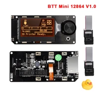 bigtreetech btt mini 12864 v1 0 screen rgb light 12864 lcd display 3d printer parts for mega2560 chip control board