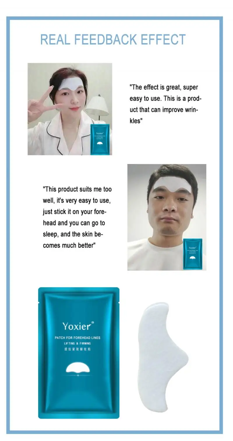 Силиконовая Антивозрастная наклейка для лица морщин шеи и лба маска подтяжки