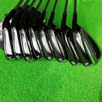 7 9 0 golf clubs irons set black golf forged iron 4 p s a set of 8 pieces steel gaphite r s with headcover dhl