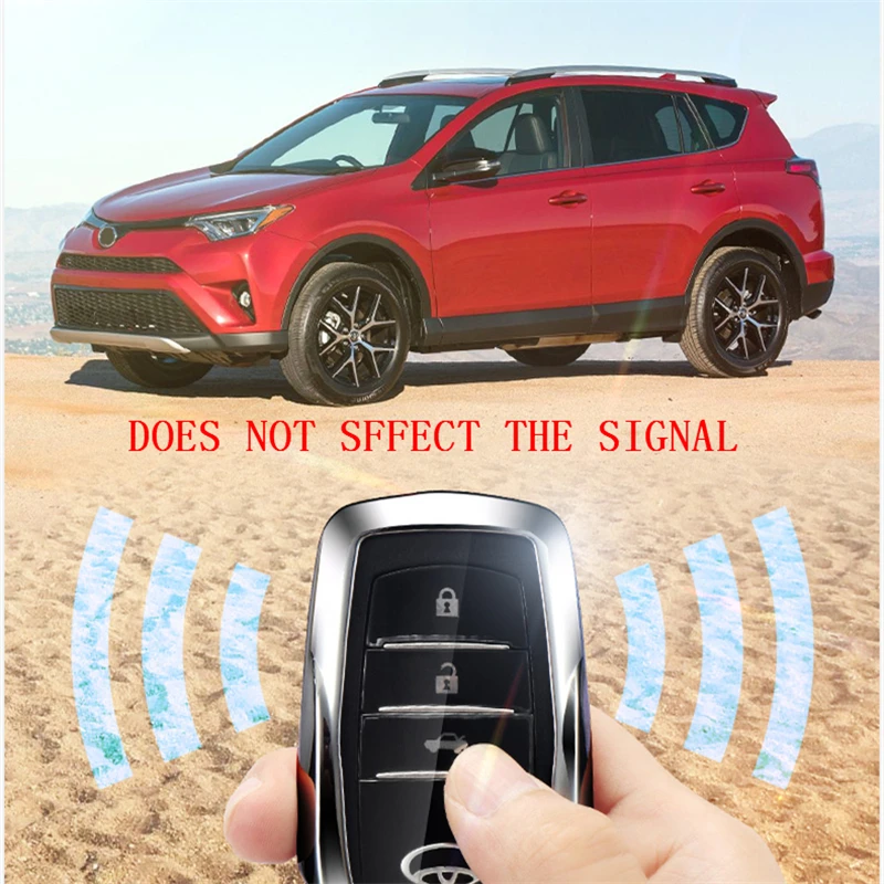 

Suede Leather Car Key case For Toyota Auris Corolla Avensis Verso Yaris Aygo ScionTC IM 2015 2016 Camry Avalon Rav4 Land Cruiser