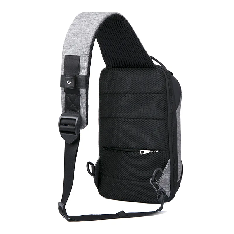 Мужская нагрудная сумка водонепроницаемая Дорожная Спортивная Сумка через