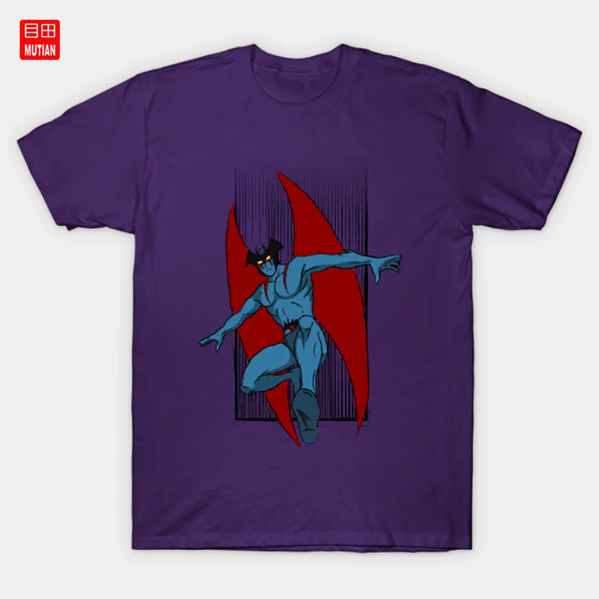 Devilman T-Shirt Anime Manga Japanese Devil Comic Demon Retro Vintage | Мужская одежда