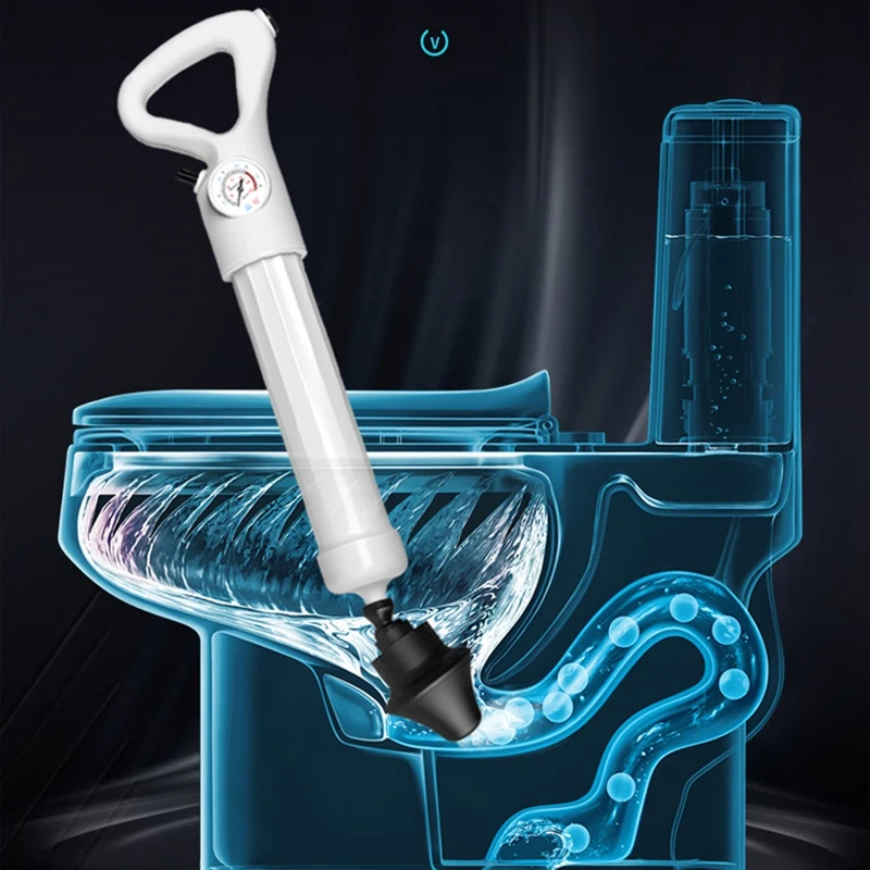 Вантузы для унитаза насос высокого давления Cleane power ful Air Blaster погружной земснаряд