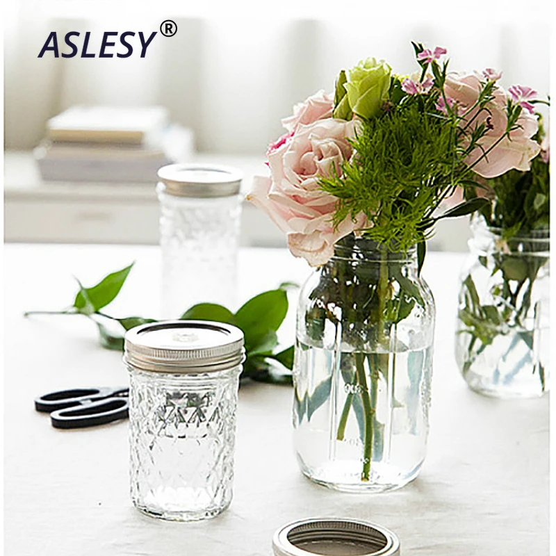 Каменная банка Стеклянная бутылка с крышкой кофейная кружка фруктовый соус