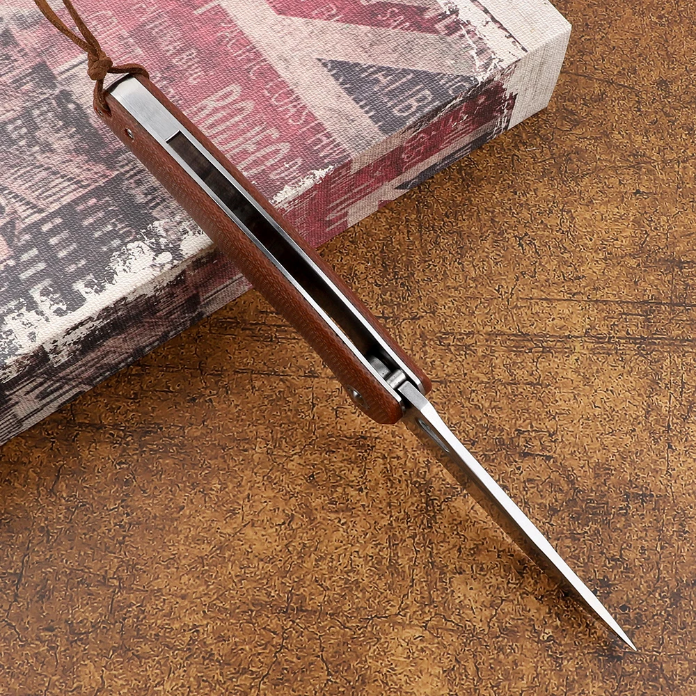 Новый складной нож M390 с льняной ручкой многофункциональный инструмент для