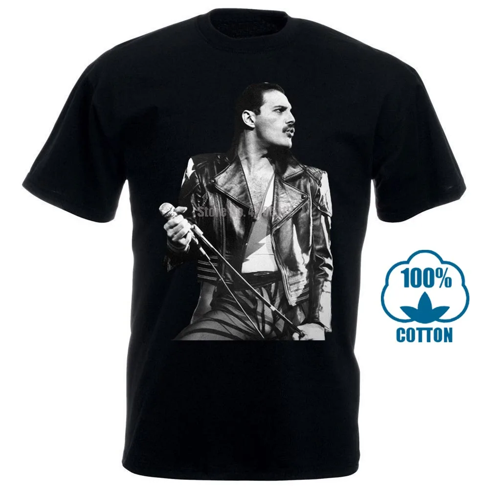 Новые мужские и женские футболки Freddie Mercury с британской скалой легендой Размеры S