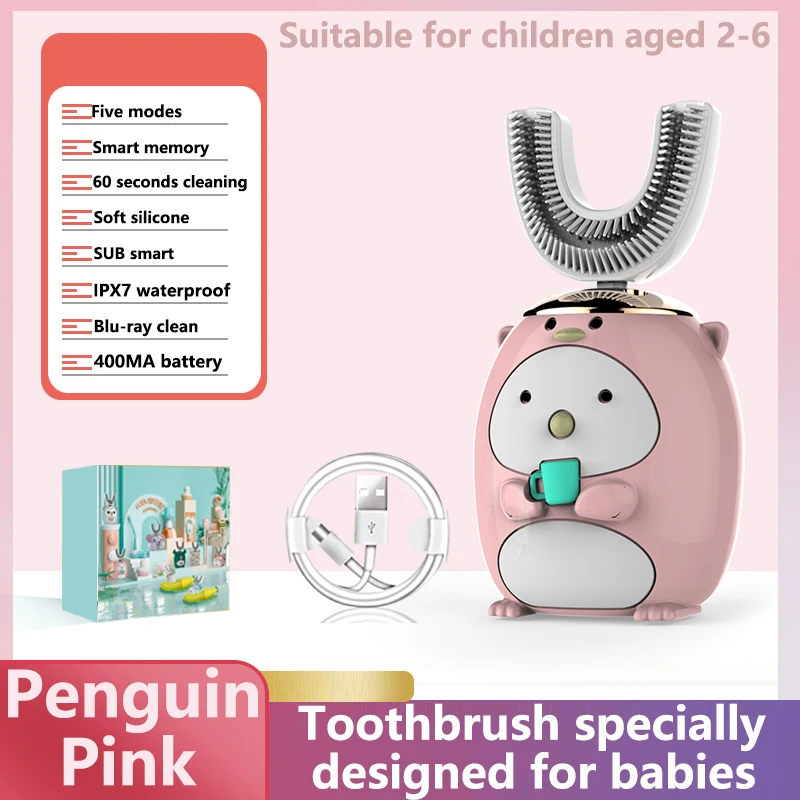 

Smart 360 Degrees U Electric Toothbrush Replace Toothbrush head