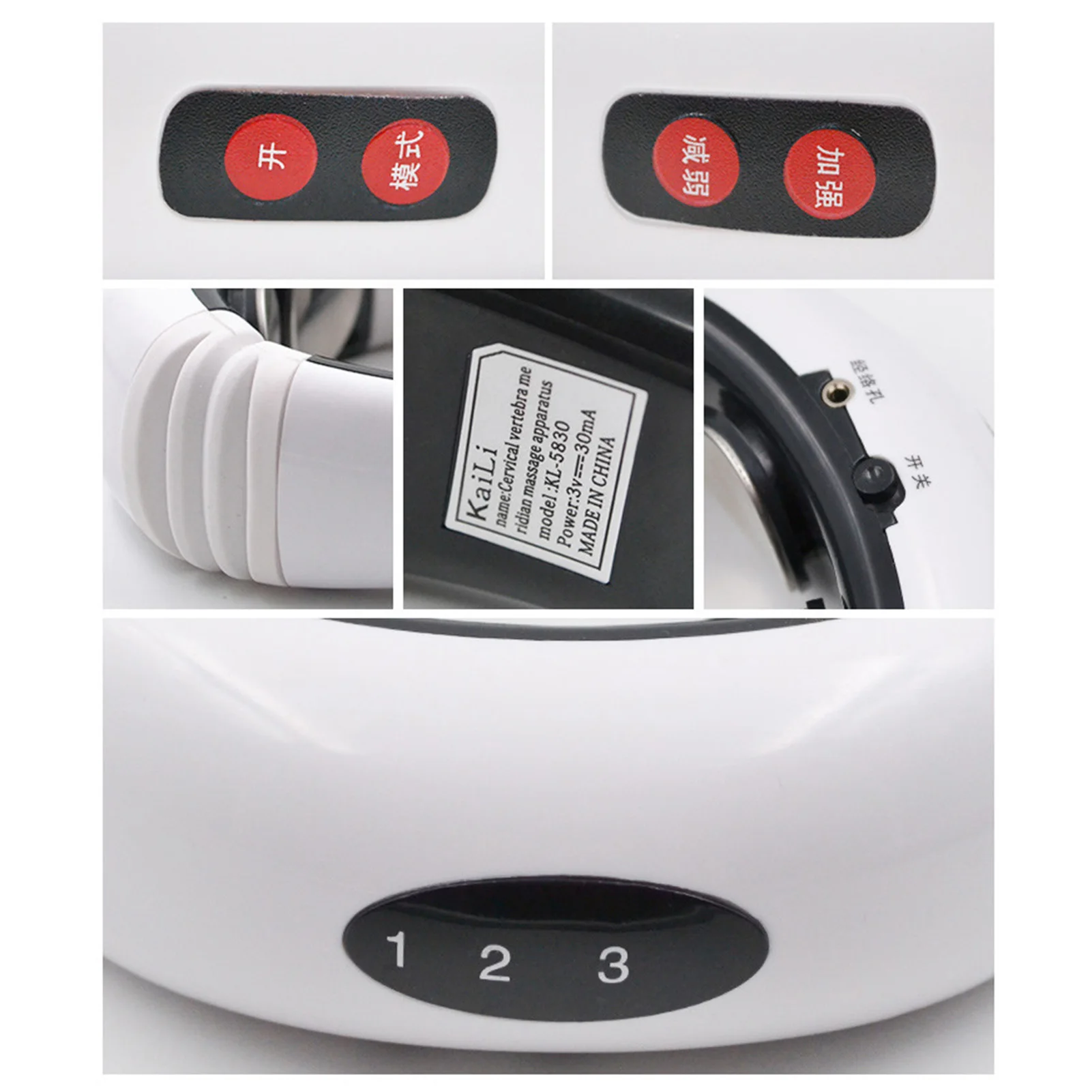 Шейный массажер Интеллектуальный электромагнитный массажный прибор для шеи