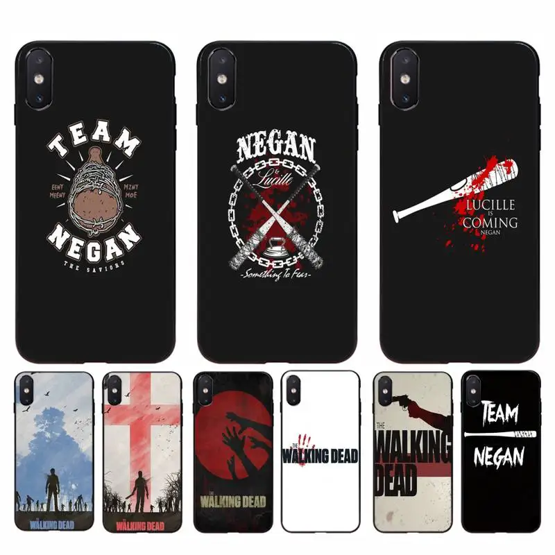 Роскошный чехол для телефона Yinuoda the walking dead с уникальным дизайном iPhone 11 8 7 6 6S Plus X XS