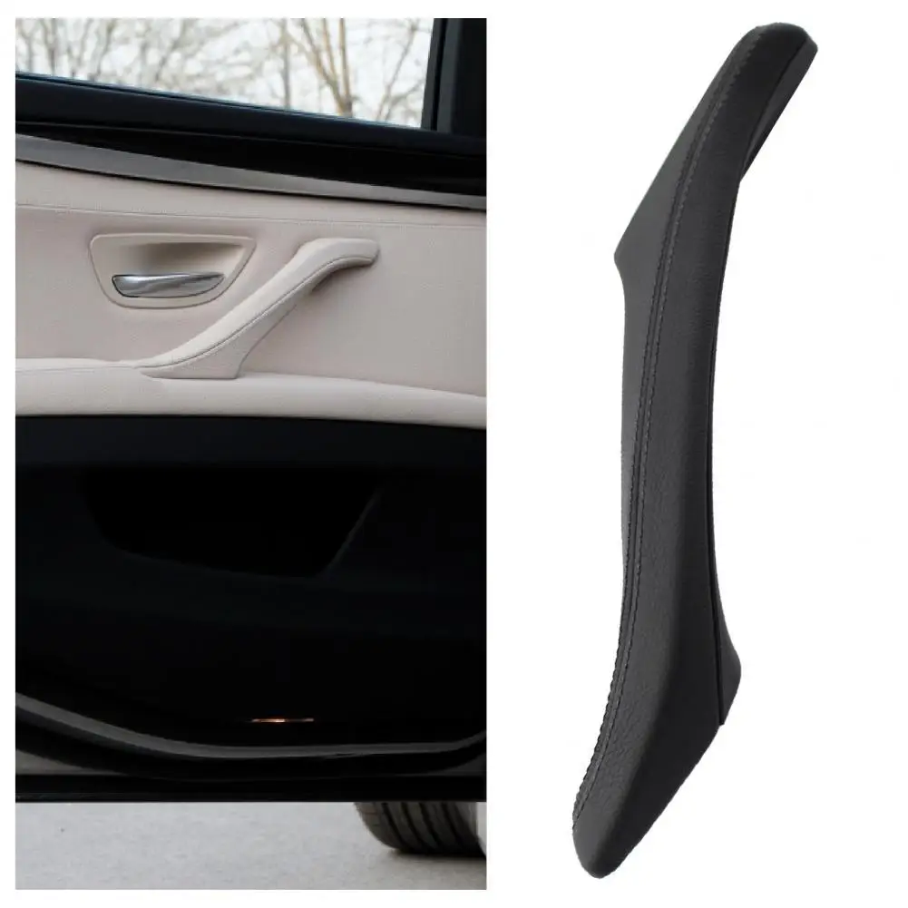 

Interior Door Handle Professional Durable Black Left Side Door Grab Pull Handle Replacement 51417225851 for BMW F10 10-16
