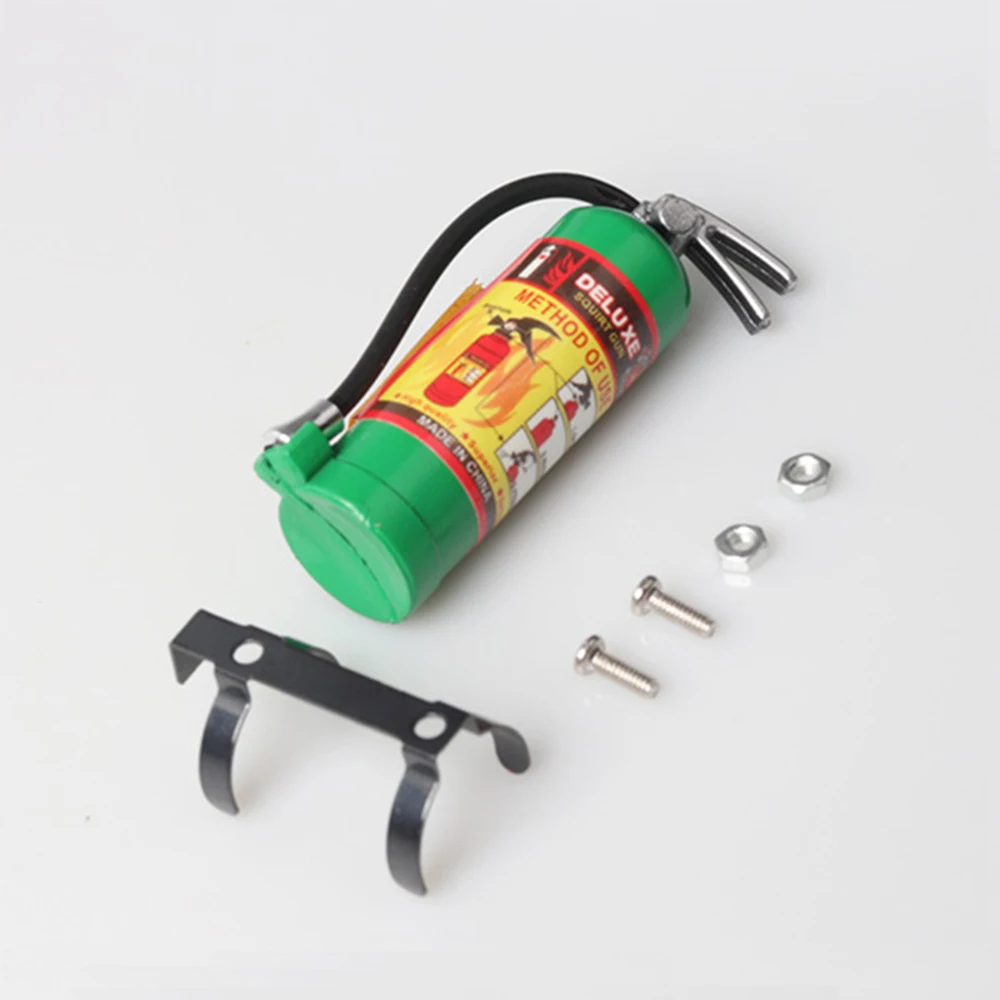 1/10 весы пластиковый Огнетушитель с наклейкой монтажное основание для RC