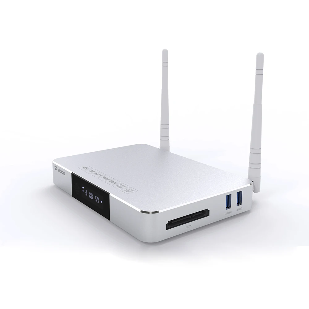 Zidoo Z9S Smart Android 7,1 tv Box 1000M LAN 4K HDR телеприставка Realtek RTD1296DD 2 Гб ram 16 Гб rom SATA 3,0 медиаплеер vs X9S