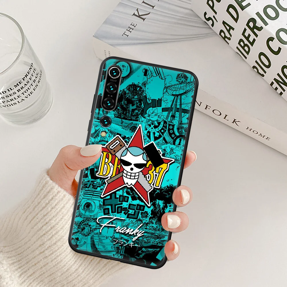 

Anime One Piece Phone Case For Xiaomi Mi Note 10 A3 9 MAX 3 A2 8 9 Lite Pro Ultra black Waterproof Trend Etui Luxury Coque