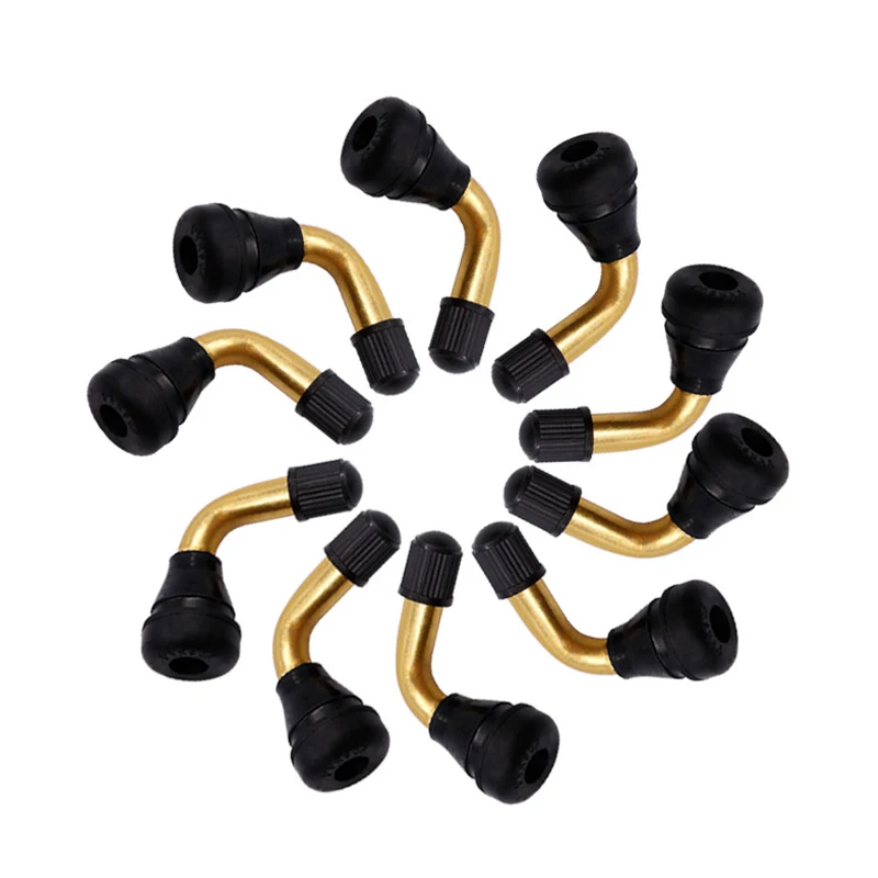 Бескамерный клапан для автомобильных шин медный колено мотоцикла