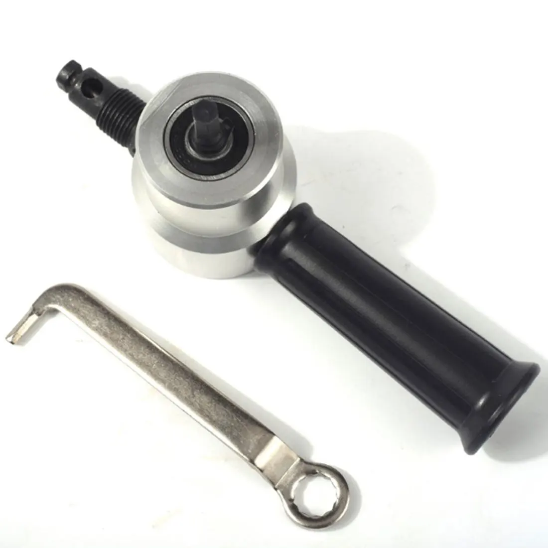 

Drill Attachment Nibble Metal Cutting Double Head Sheet Nibbler Saw Cutter Tool Free Cutting Tool Nibbler Sheet Metal Cut