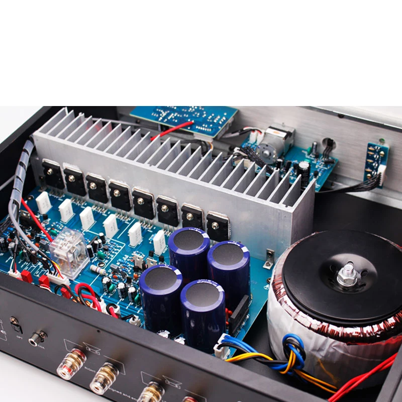 Усилитель звука 400 Вт * 2 усилитель Hi-Fi 2-канальный мощности для домашнего