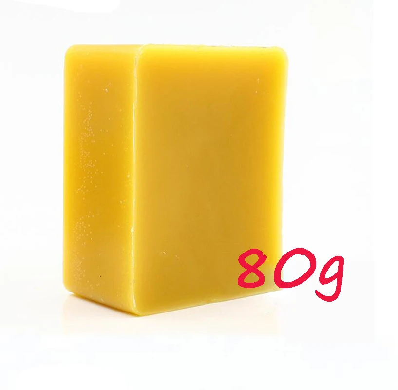 Yellow Органический натуральный чистый 80 г пчелиного воска Мёд в Класс воск пчелиный косметический обслуживание защиты Деревянная мебель Пчеловодство - Цвет: Yellow