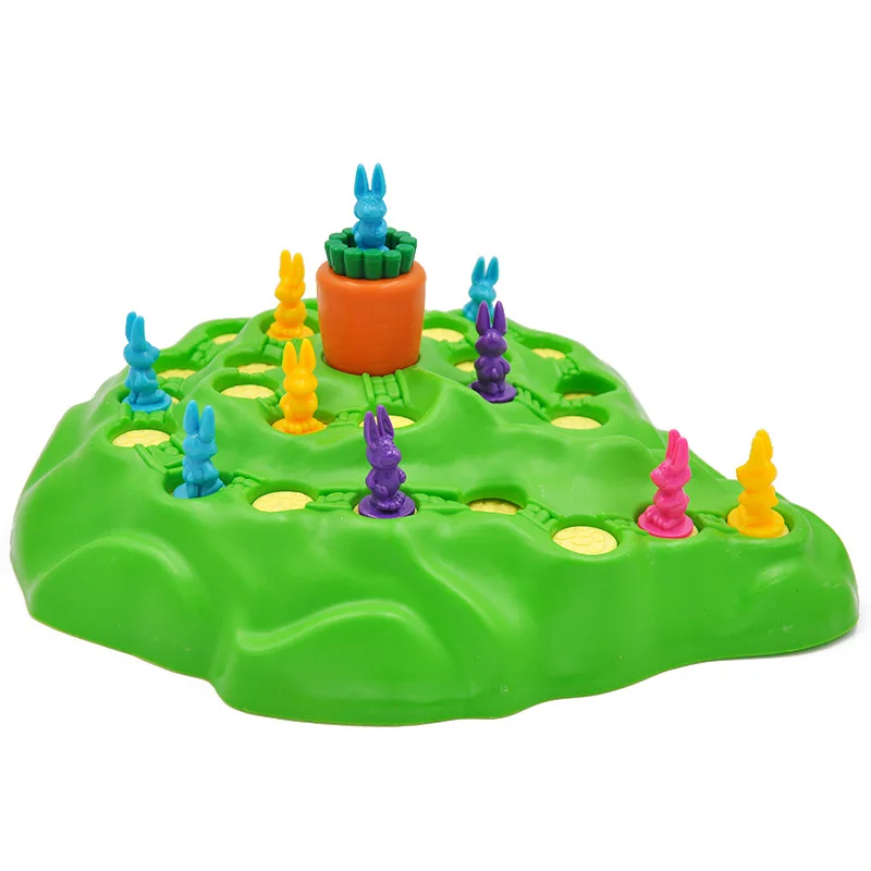 

Children Board Game Rabbit Cross Country Competition Children's Puzzle Game Parenting Intelligence Board Game Family Party Game
