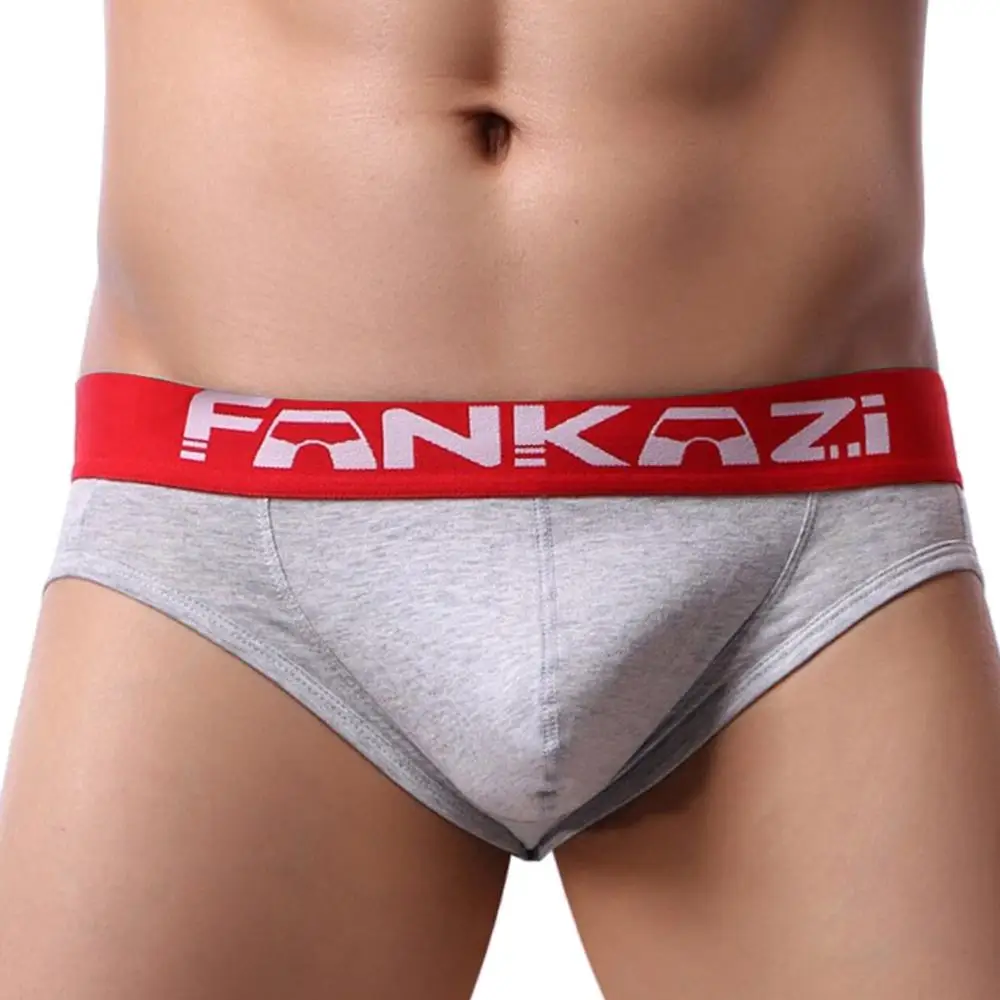 Мужское хлопковое нижнее белье FANKAZI лоскутные хлопковые трусы шорты для мужчин| |