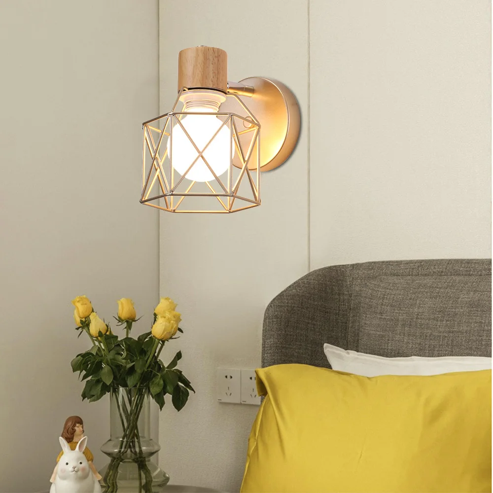 Современная Регулируемая настенная лампа в скандинавском стиле настенное