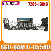 NM-B491 Laptop motherboard For Lenovo Ideapad 720S-13IKB original motherboard 8GB-RAM I7-8550U