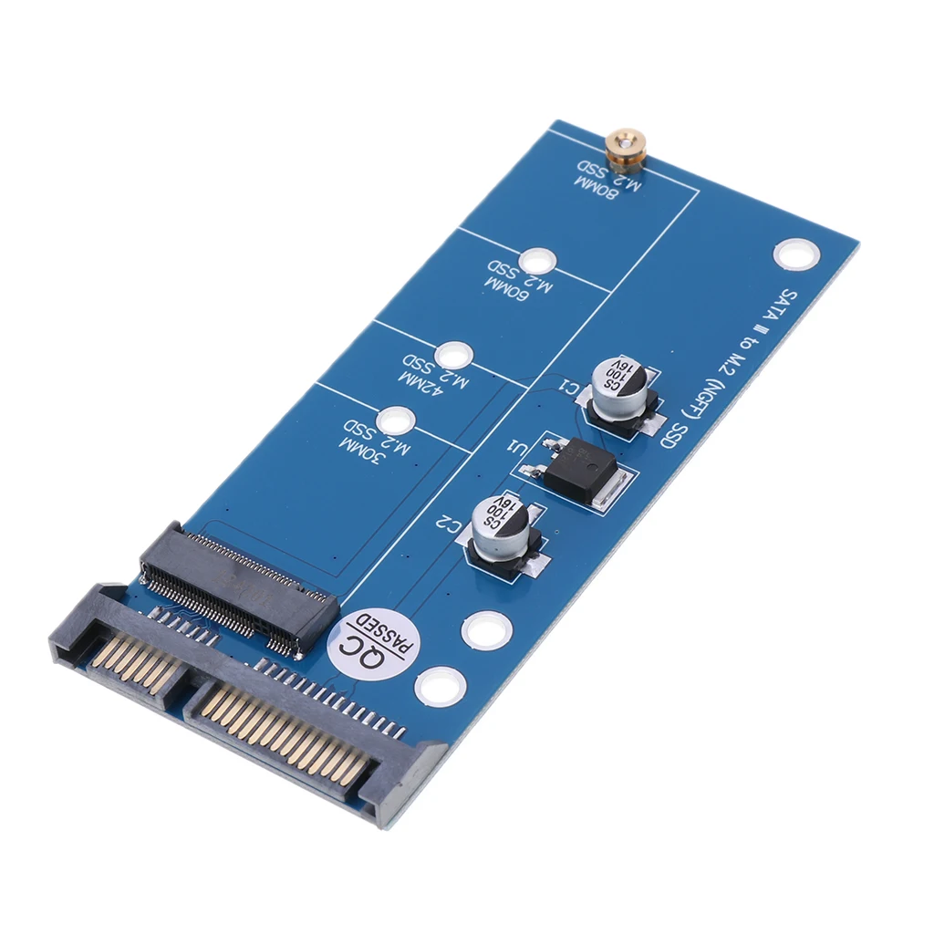 M.2 SSD адаптер NGFF или MSATA SATA поддержка Mini SATA|Компьютерные кабели и разъемы| |
