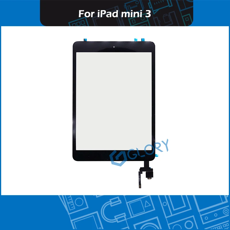 Новая сенсорная панель A1599 A1600 для iPad Mini 3 дигитайзер сенсорный экран Переднее