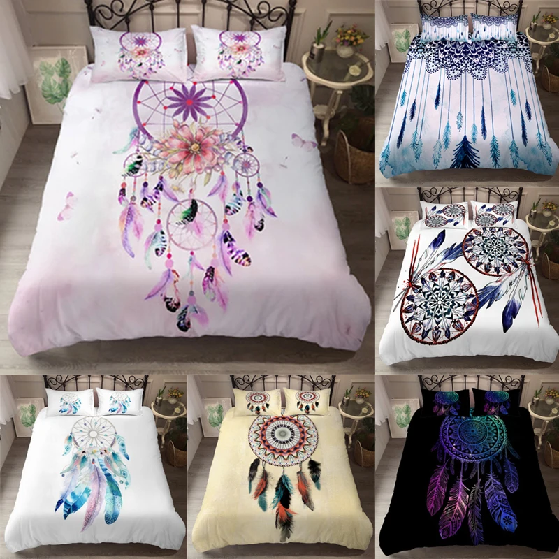 Модное платье для девочек украшенное перьями Ловец снов Спальня декоративные