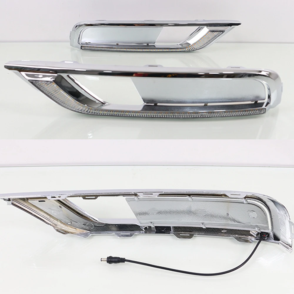 Автомобильная проблесковая 1 набор 12V ABS светодиодный для Хонда сrv CR V 2015 2016 DRL