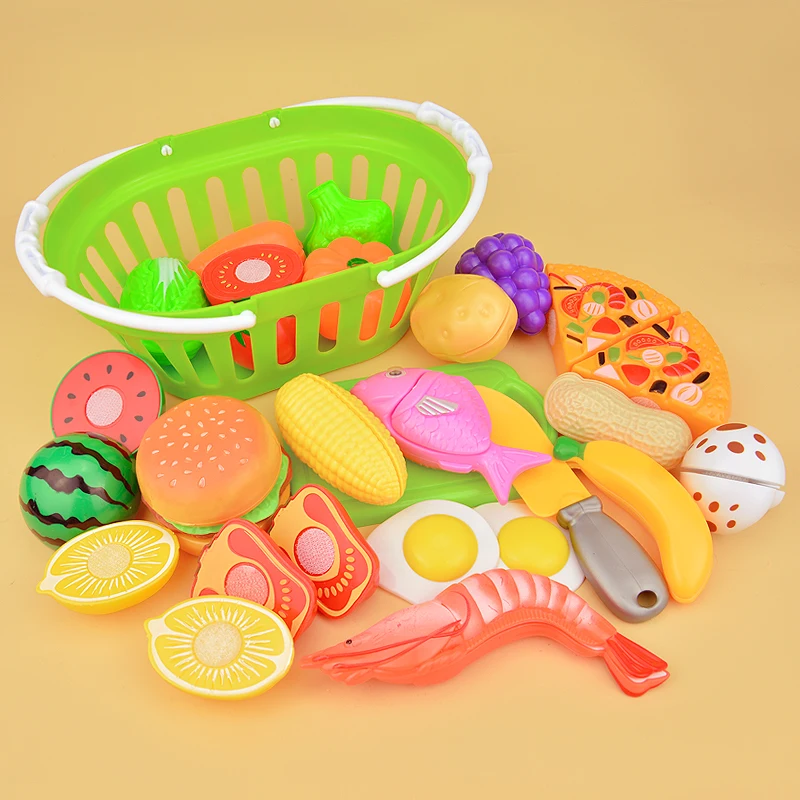 Детские Кухонные Игрушки для ролевых игр миниатюрные игрушки резки фруктов