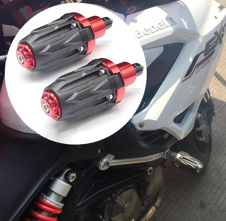 1 пара 10 мм защита от падения мотоцикла выхлопная Рамка слайдер удара протектор