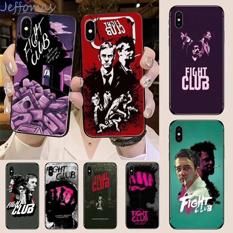 

fight club Phone Case for iPhone 11 12 mini pro XS MAX 8 7 6 6S Plus X 5S SE 2020 XR