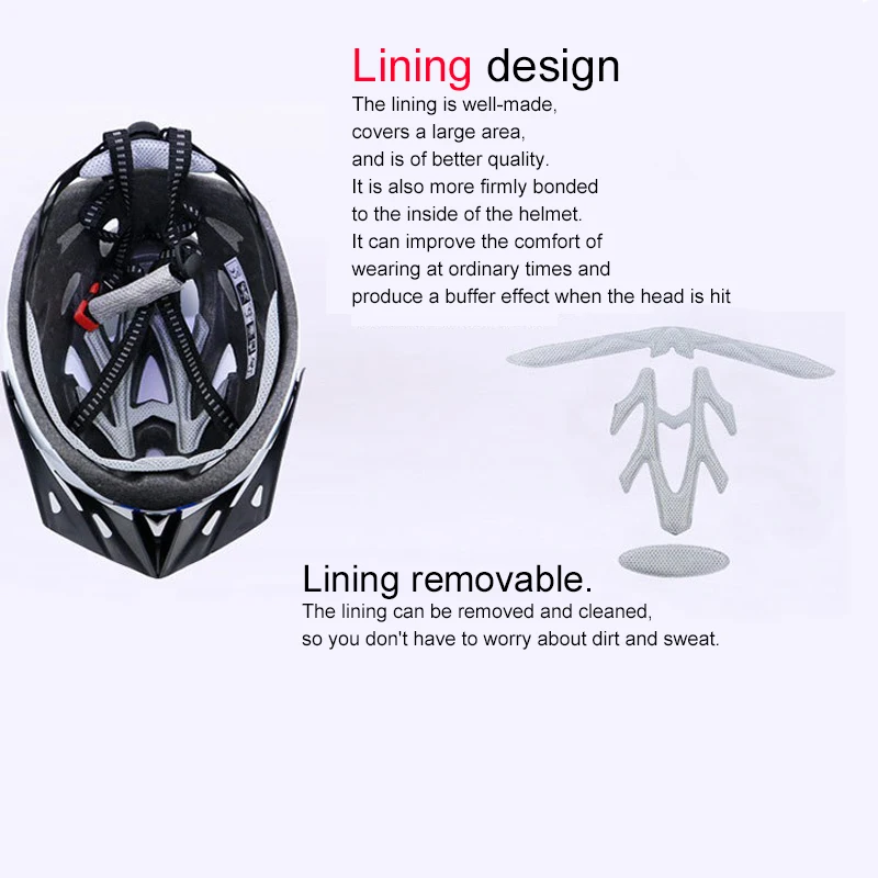 

Cycling Helmet Visor Goggles Removable Bike Taillight Cairbull Mountain Road Intergrally Molded Reduce Wind Resistance