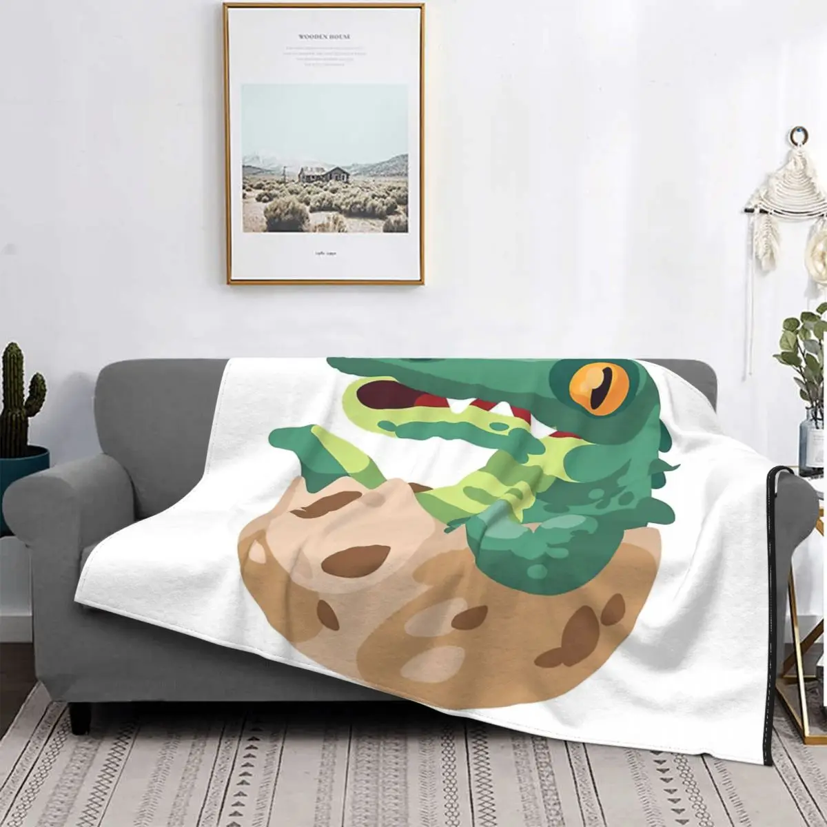 Дизайнерское фланелевое одеяло в виде крокодилового яйца очень мягкое подходит