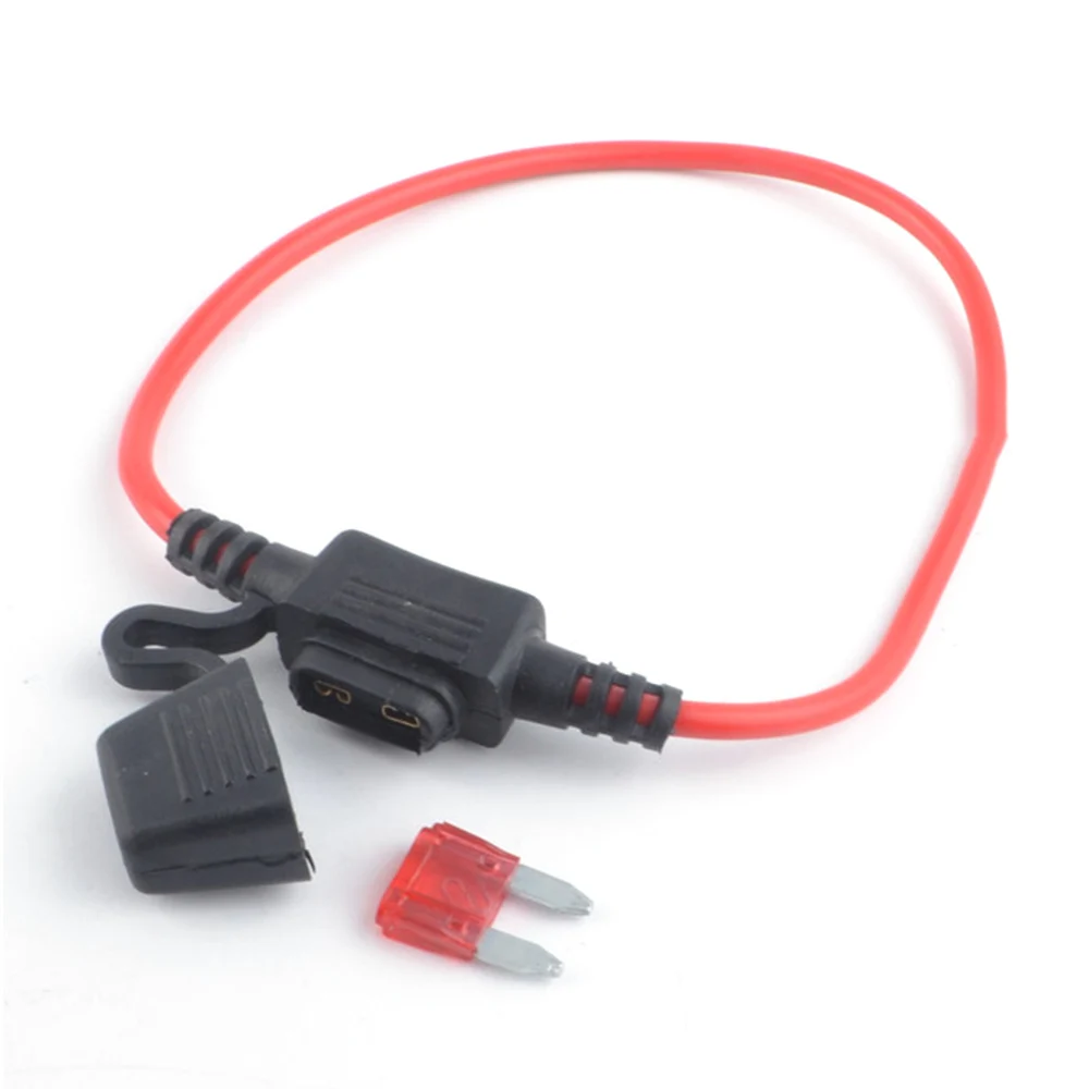 

Mini Fuse/Blade Fuse Holder Set Kit 3A 5A 7.5A 10A 20A 30A 40A Blade Fuses for Car Ship Boat RV Motorcycle Truck