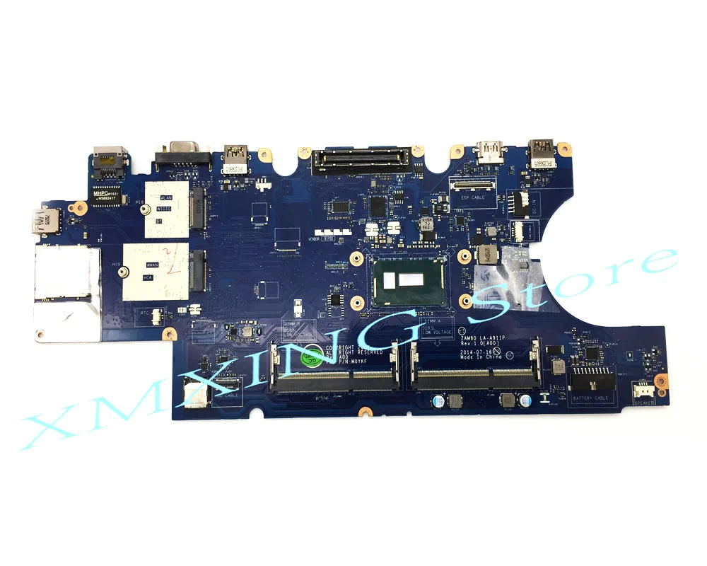 FULCOL для DELL Latitude E5550 материнская плата ноутбука I3 5010U CPU LA A911P CN 0V82HM V82HM