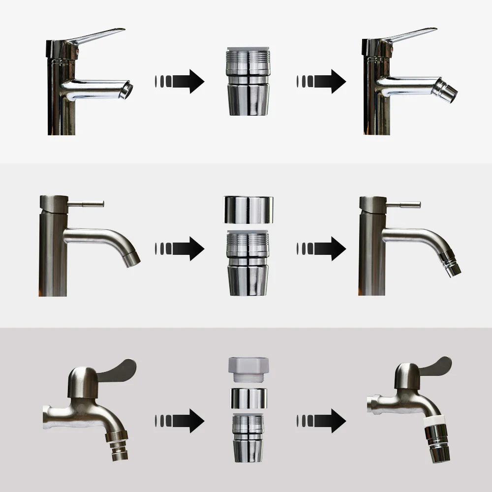 

Water Dental Flosser Faucet Oral Irrigator Water Jet Floss Dental Irrigator Dental Pick Oral Irrigation Teeth Cleaning Machine