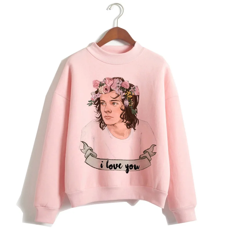 Harry styles, Женская толстовка с капюшоном, уличная одежда, негабаритный принт, круглый вырез, толстовка с капюшоном ulzzang, хип-хоп пуловеры, женская одежда