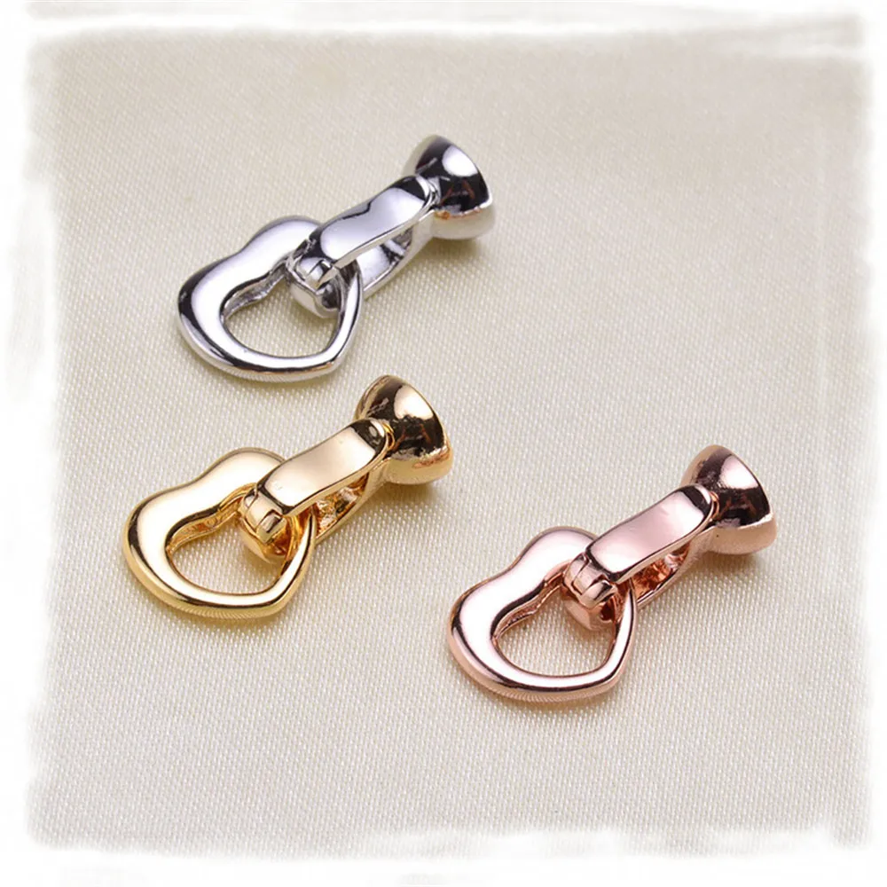 Новая жемчужная застежка для ожерелья или браслета 18k позолоченный соединитель