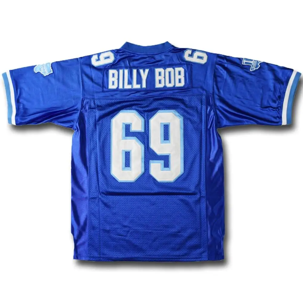 BILLY BOB #69 Varsity Men Movie Football Jersey Stitched Blue S-3XL High Quality | Спорт и развлечения