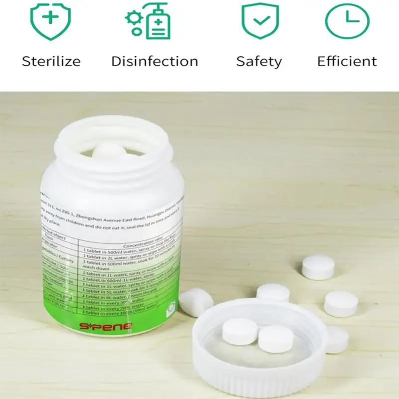 Полезная бутылка для бассейна CLO2 дезинфекционный стол с диоксидом Хорина