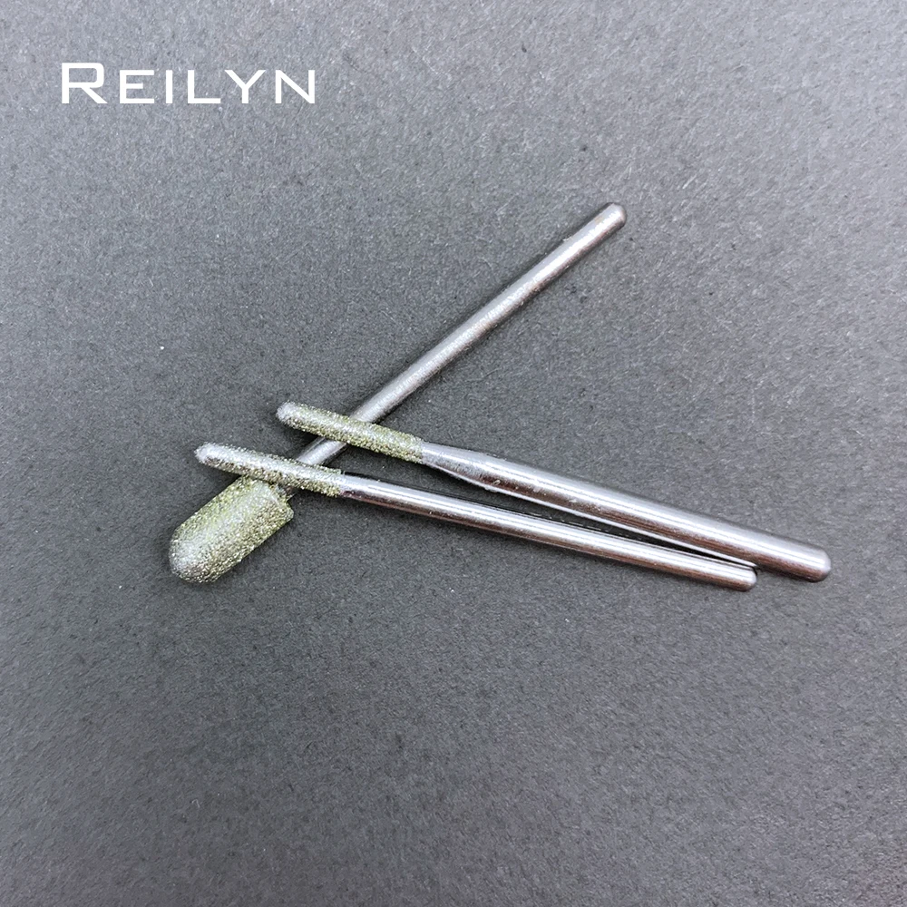 10 шт. алмазные шлифовальные насадки для шлифовки полировочные вращающихся