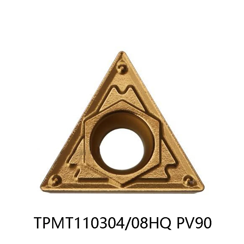 

Original TPMT110304HQ TPMT110308HQ PV90 Carbide Inserts TPMT110304 TPMT110308 HQ Lathe Cutter Tools TPMT 110304 110308 CNC