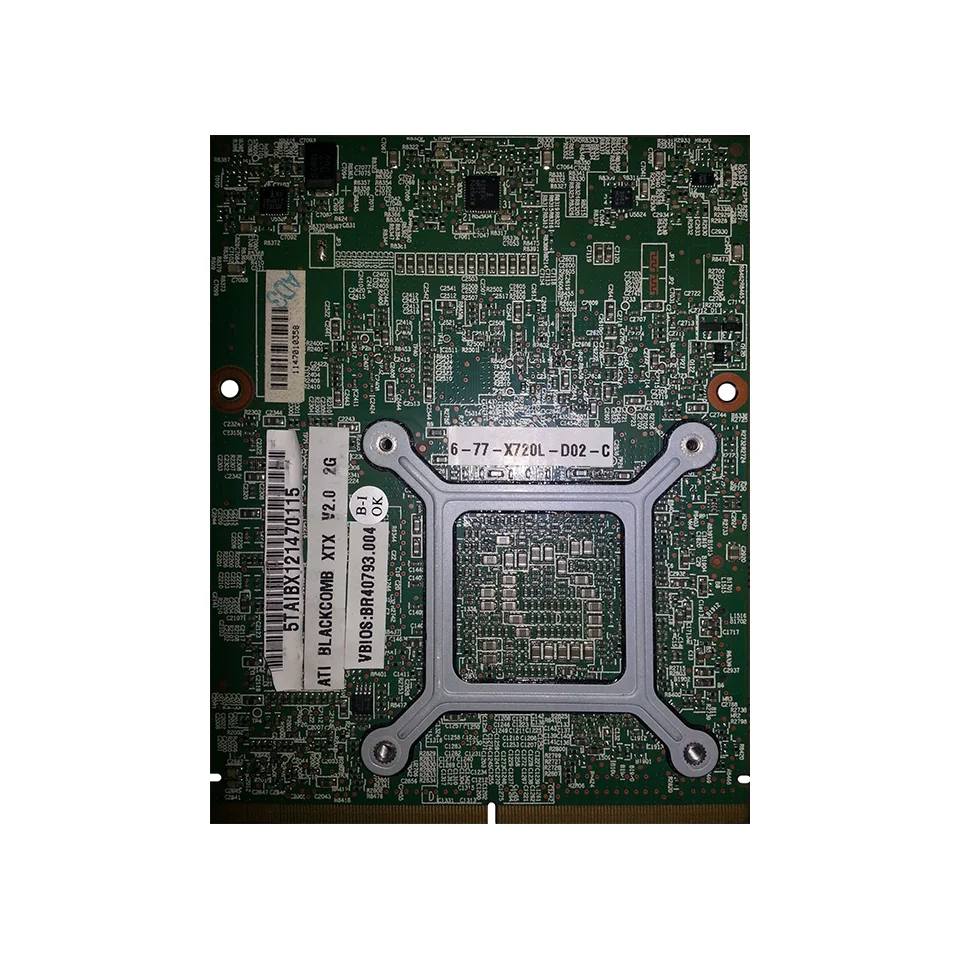 Видеокарта Radeon HD6990 HD6990M GDDR5 2 Гб 216 0811030 для Clevo P170EM P150HM P150EM P150SM P157SM P151SM1