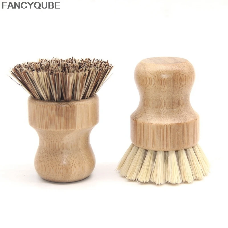 

Практичная кухонная креативная щетка для посуды с натуральной бамбуковой ручкой, кастрюля, посуды, чаши, кастрюли, щетка, бытовые кухонные и...