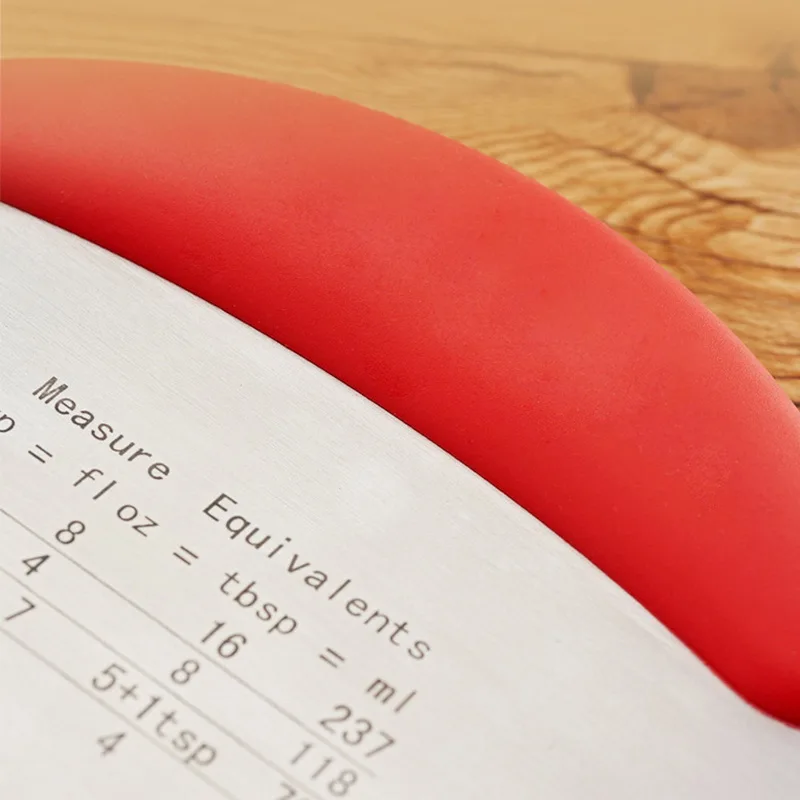 Скребок для выпечки измельчитель муки Кондитерский Резак со шкалой резак теста