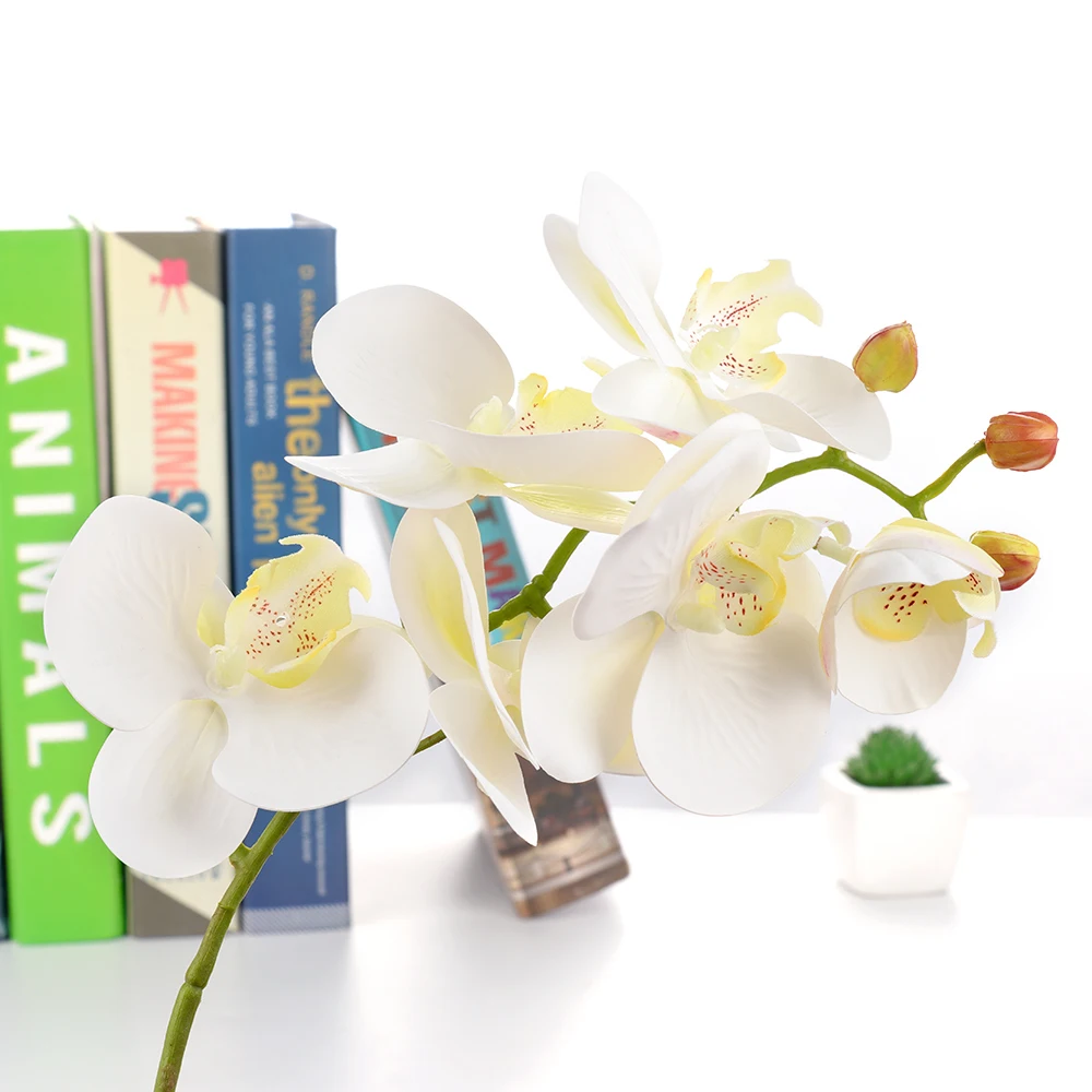 

Phalaenopsis Small 6 Flower Artificial Fake Flower Home Decoration Plant Decoration