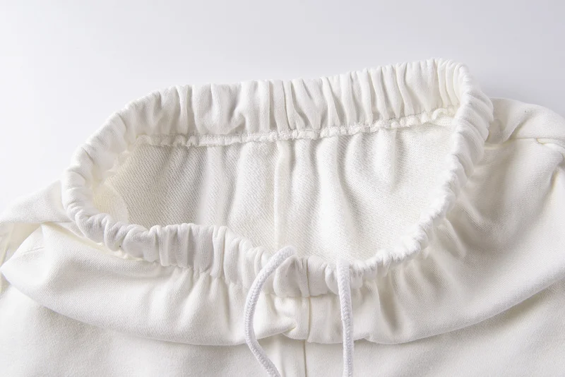 

2021 Kanye West Jesus Is King Foam Print Sweatpants Men Women Couple 100% Cotton Pants Oversized High Street Hip-hop Sweatpants