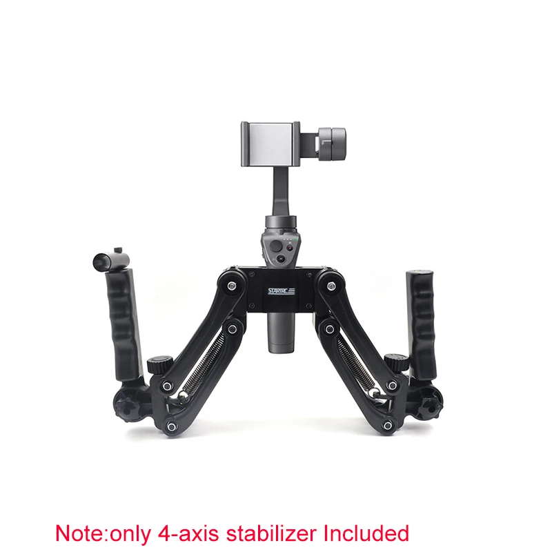 STARTRC 4-осевой карданный стабилизатор двойной ручной PTZ демпфер для DJI Ronin S OSMO FeiyuTech