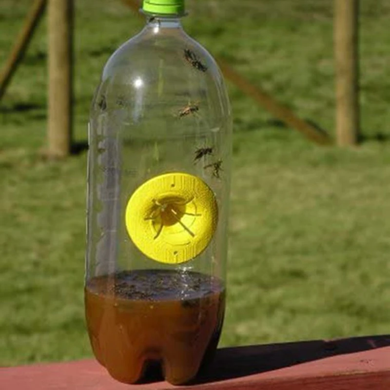 

10 Pcs Wasp Trap Insect Trap DIY Wasp Fly Catcher Bugs Beetle Control